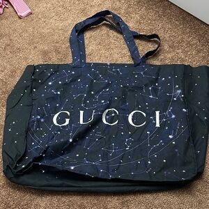 Gucci Navy Starry Night Tote